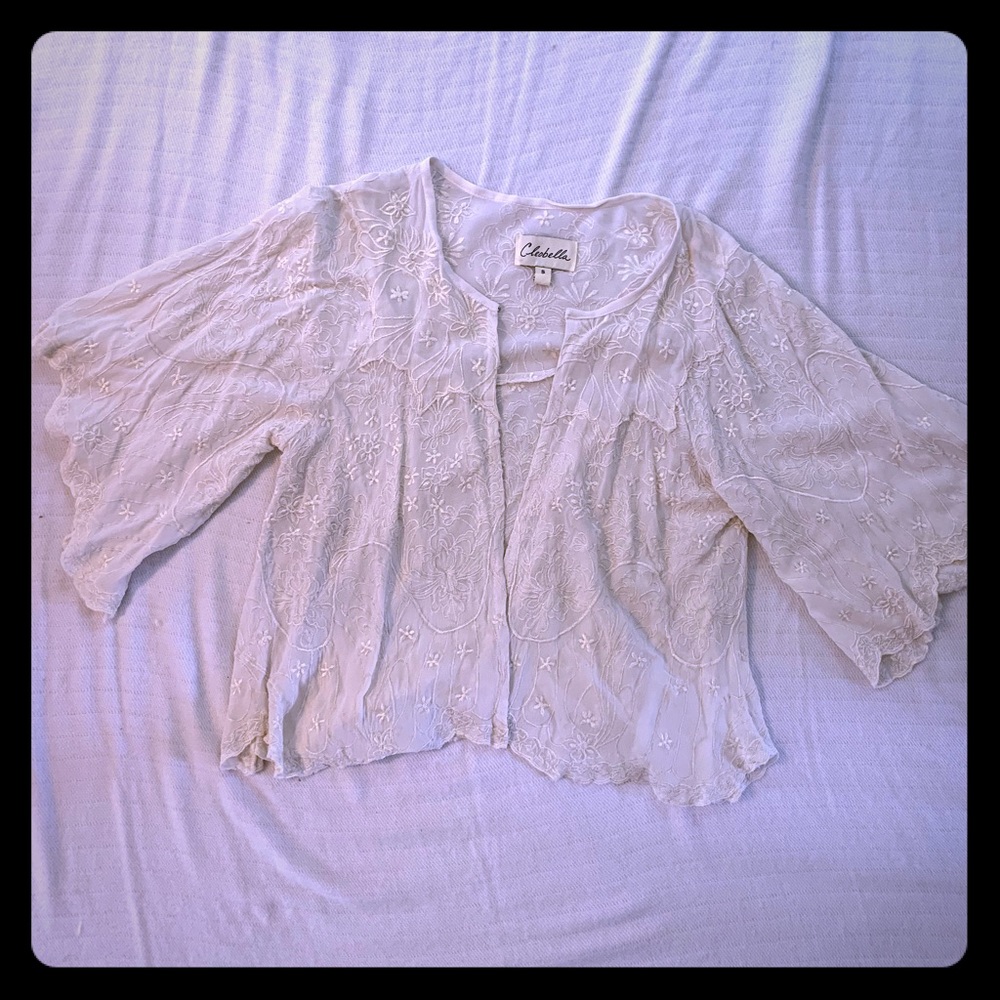 Cleobella lace cardigan